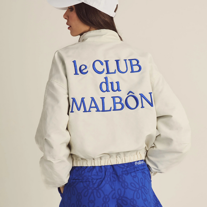 Malbon Golf Delphine Jacket - Ivory