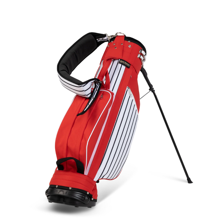 Jones Classic Stand Bag - Red Pinstripe