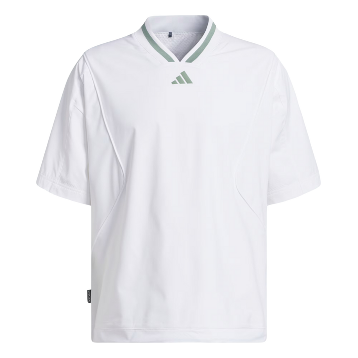 Adidas Golf Beyond Short Sleeve Layer Tröja - Vit