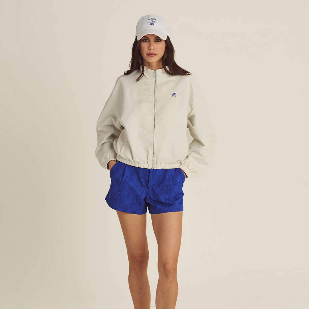 Malbon Golf Delphine Jacket - Ivory