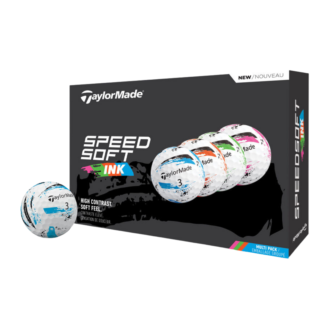 TaylorMade SpeedSoft Ink Multi Pack - Dussin