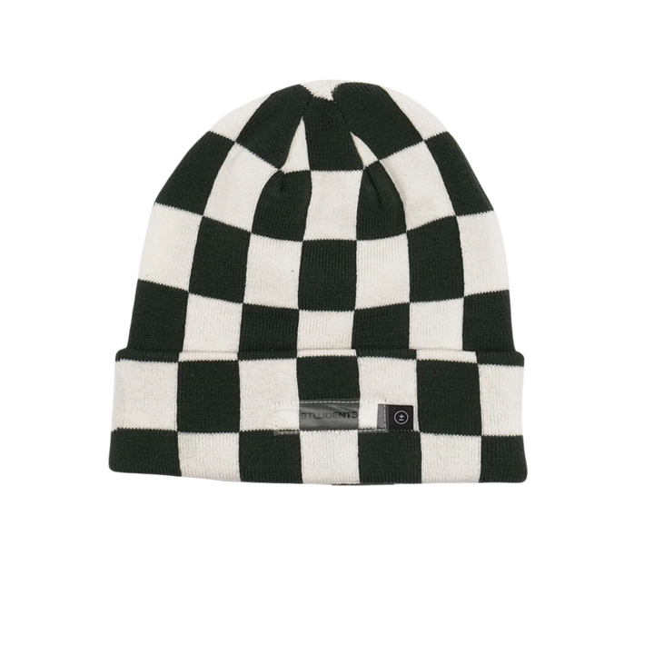 Students Golf Aiken Checker Beanie