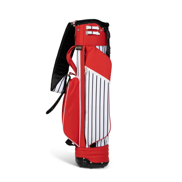 Jones Classic Stand Bag - Red Pinstripe