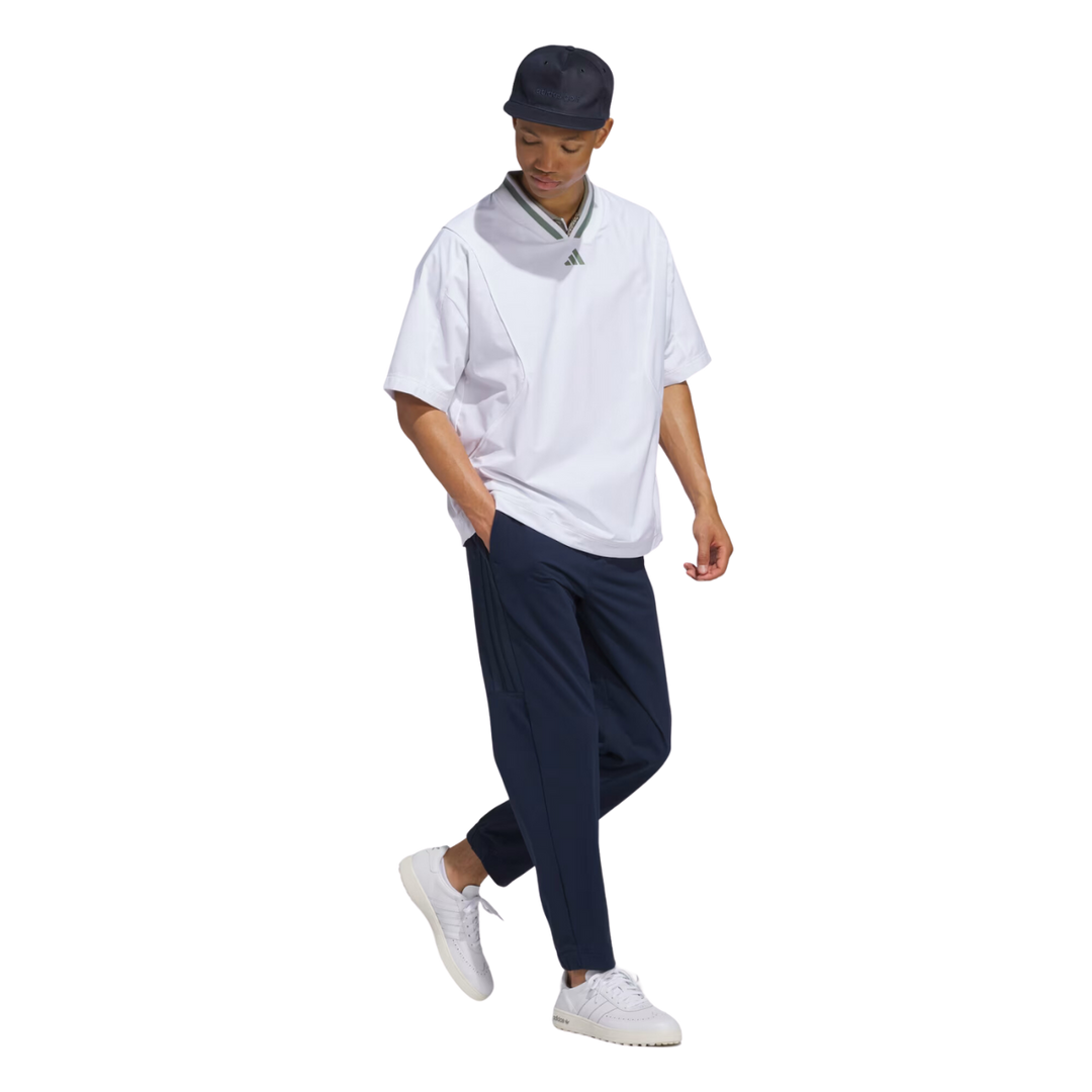 Adidas Golf Beyond Short Sleeve Layer Tröja - Vit