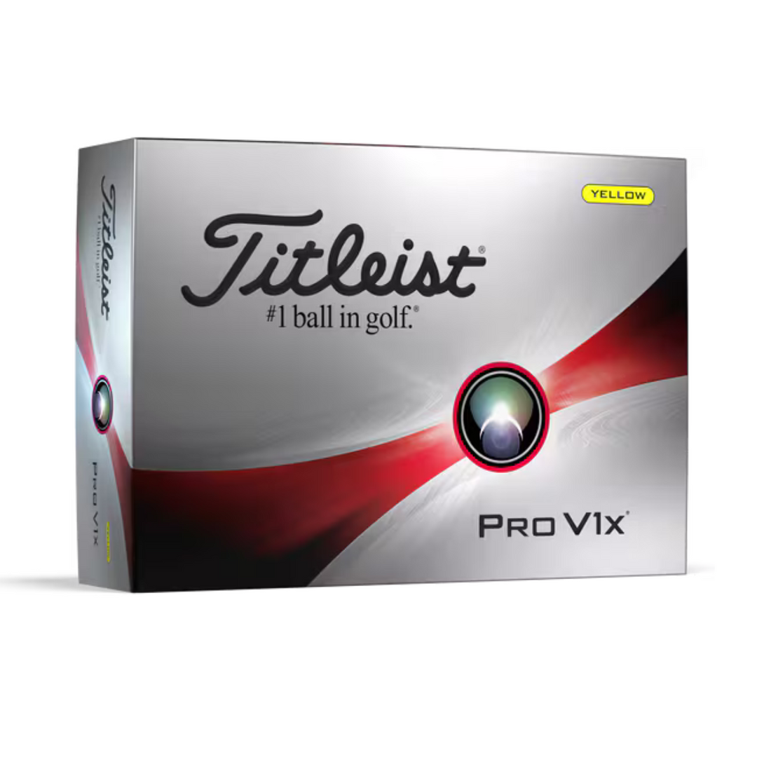 Titleist Pro V1 X Gul - Dussin