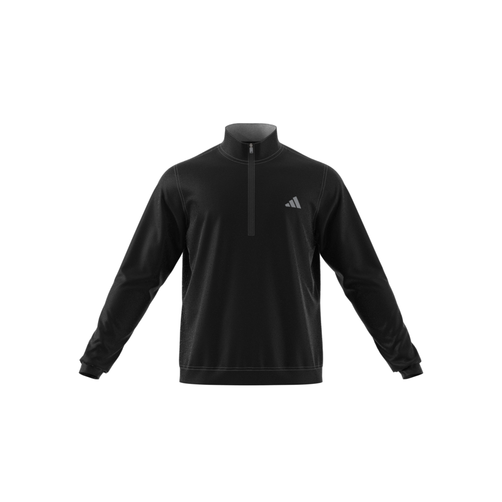 Adidas Golf Elevated 1/4-Zip Pullover - Svart