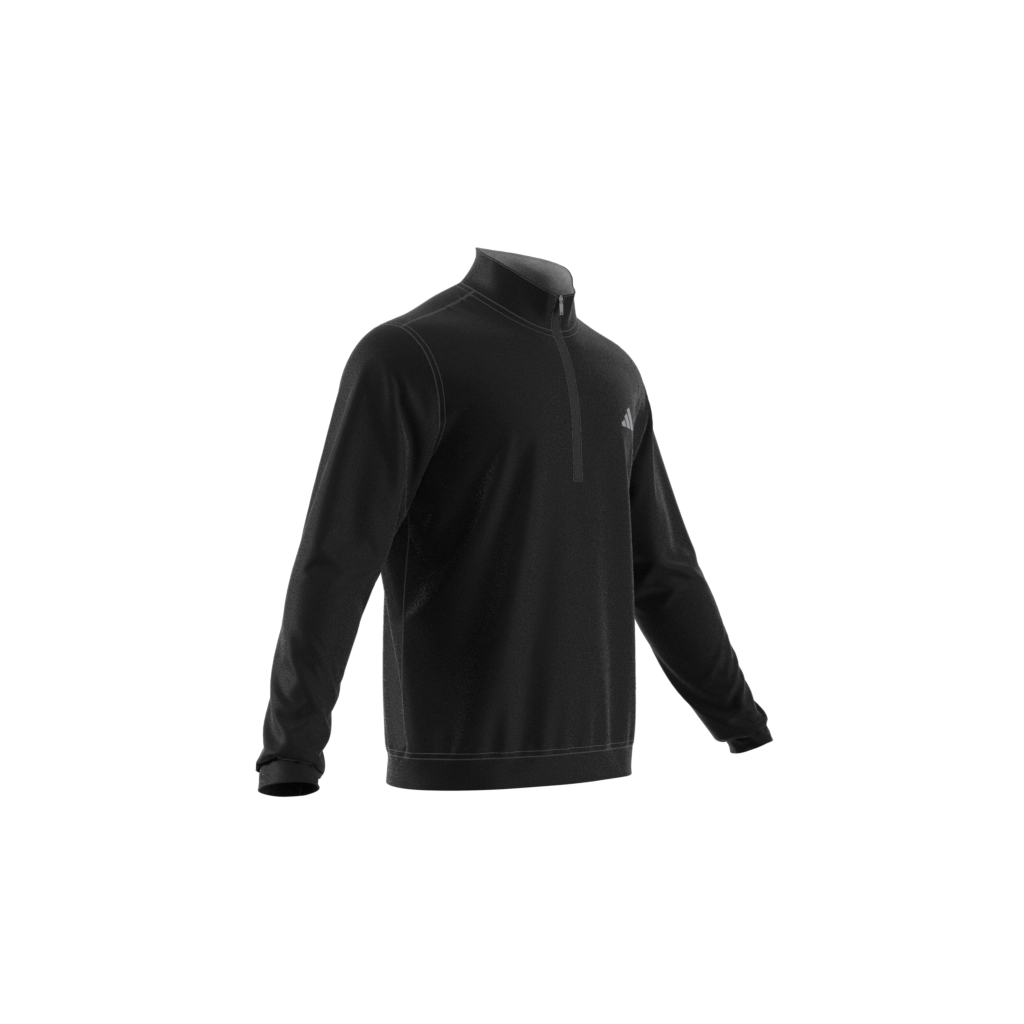 Adidas Golf Elevated 1/4-Zip Pullover - Svart