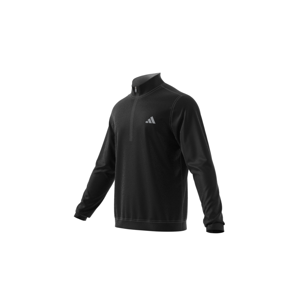 Adidas Golf Elevated 1/4-Zip Pullover - Svart