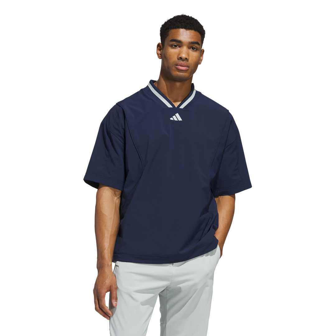 Adidas Golf Beyond Short Sleeve Layer Tröja - Mörkblå