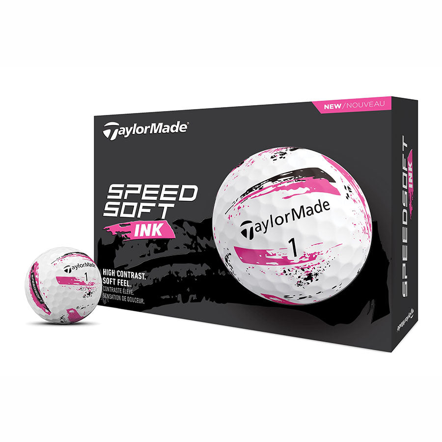 TaylorMade SpeedSoft Ink Rosa - Dussin